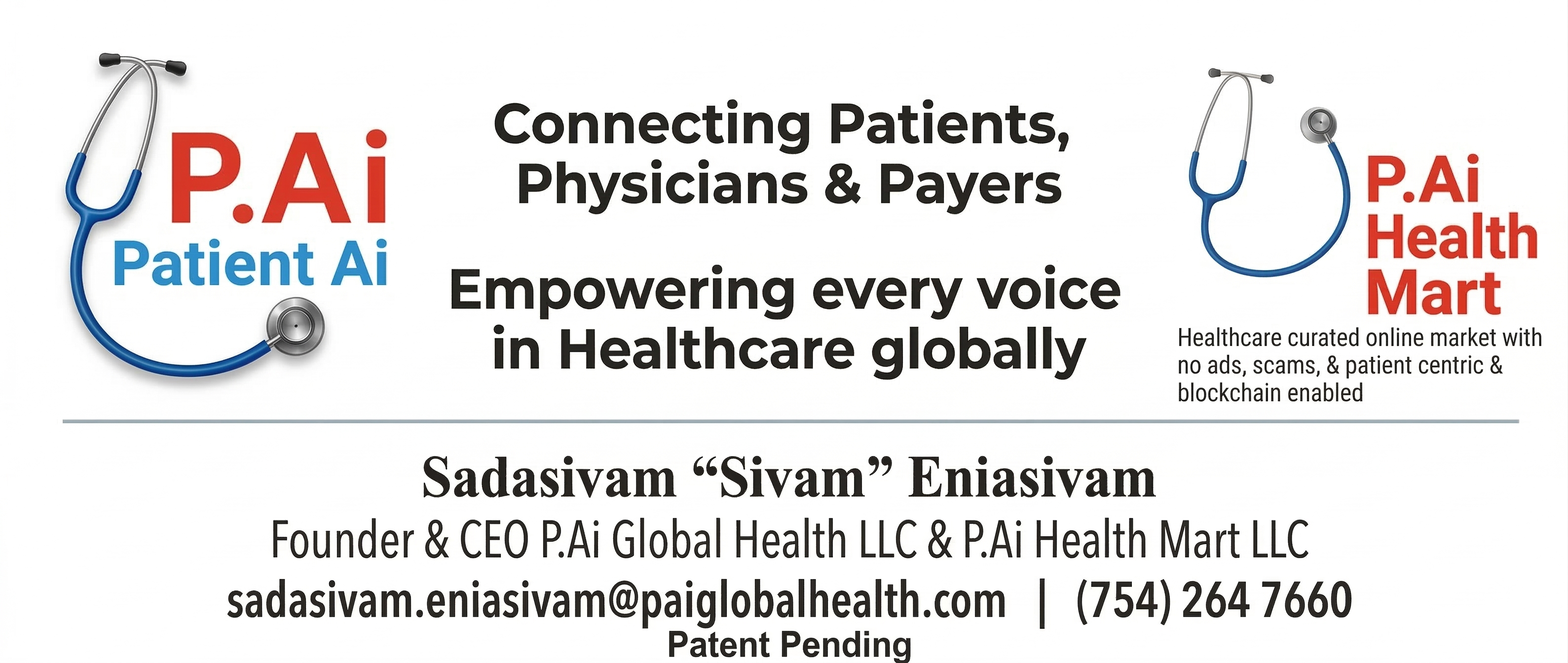 P.Ai Global Health Business Card